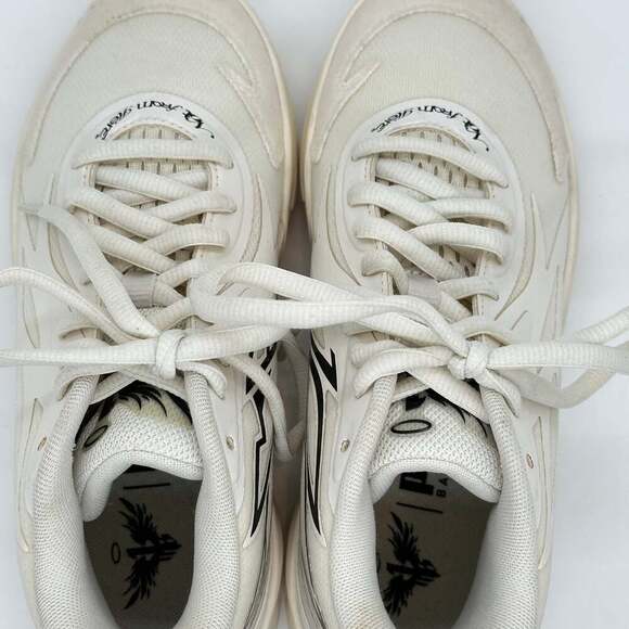 Puma MB.02 Jr Whispers Ivory & Black LaMelo Youth Size 6 - Picture 4 of 11